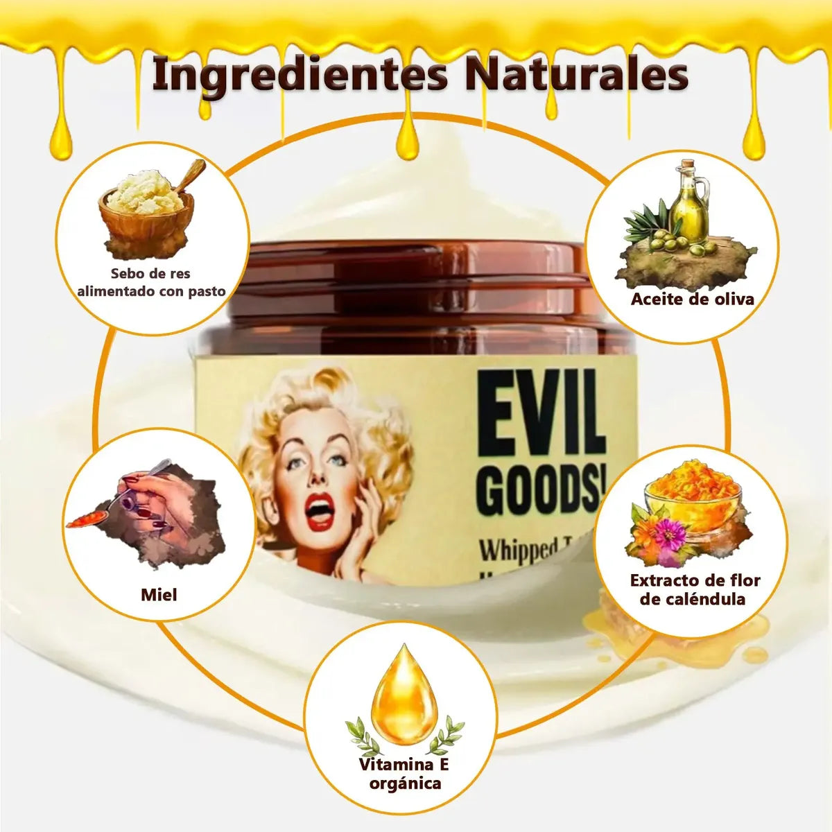 ✨ Recupera tu Piel en Días con el Bálsamo Natural de Sebo y Miel
