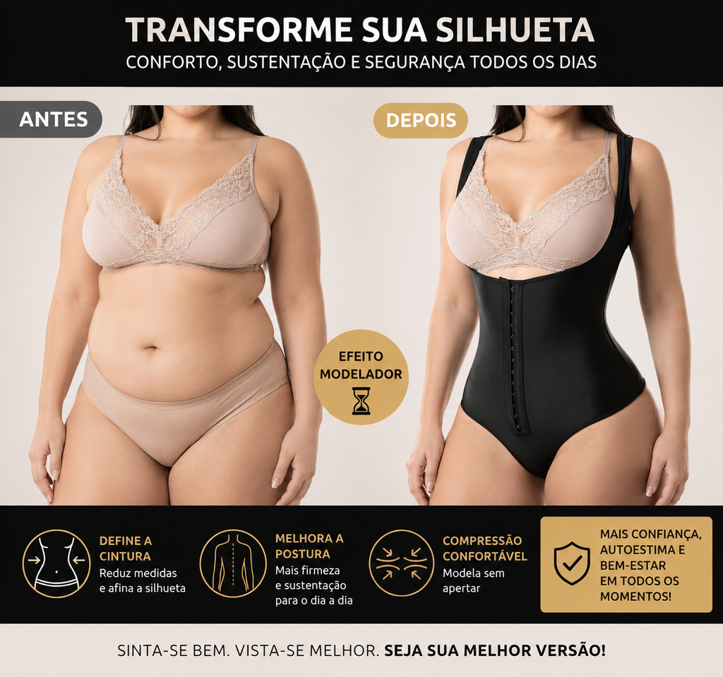 FAJA MOLDEADORA COLOMBIANA CON FORMA DE RELOJ DE ARENA